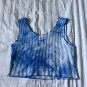 Tie dyed tank top